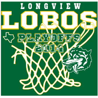 Longview Lobos Playoffs Basketball 2014